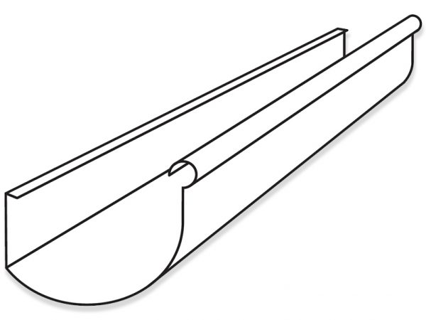 Stramit® 150 Flat Back Half round - Image 2